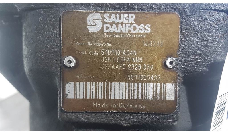 Sauer Danfoss 51D110AD4N-Drive motor/Fahrmotor/Rijmotor - חלקי הידרוליקה: תמונה 3 Sauer Danfoss 51D110AD4N-Drive motor/Fahrmotor/Rijmotor - חלקי הידרוליקה: תמונה 3