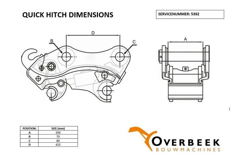TEFRA R906 / 20T - Liebherr - Quick coupler - מצמד מהיר: תמונה 5 TEFRA R906 / 20T - Liebherr - Quick coupler - מצמד מהיר: תמונה 5