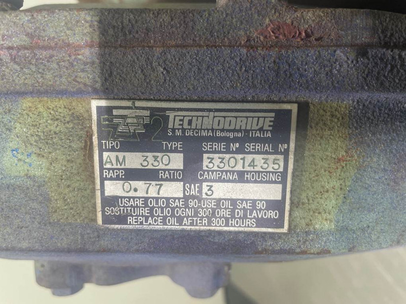 תיבת הילוכים עבור מכונת בנייה TWIN Disc AM 330-Technodrive-Transmission/Getriebe: תמונה 6