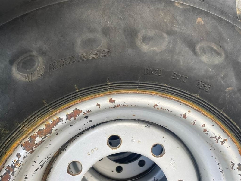 גלגלים וצמיגים עבור מכונת בנייה Terex AL80-Dunlop 405/70R18 (15.5/70R18)-Tire/Reifen: תמונה 6