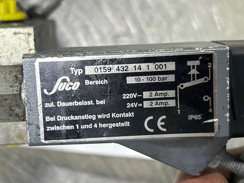 חלקי הידרוליקה עבור מכונת בנייה Terex TW150-Oil Control MF2323-ST02-Valve/Ventil: תמונה 8 חלקי הידרוליקה עבור מכונת בנייה Terex TW150-Oil Control MF2323-ST02-Valve/Ventil: תמונה 8