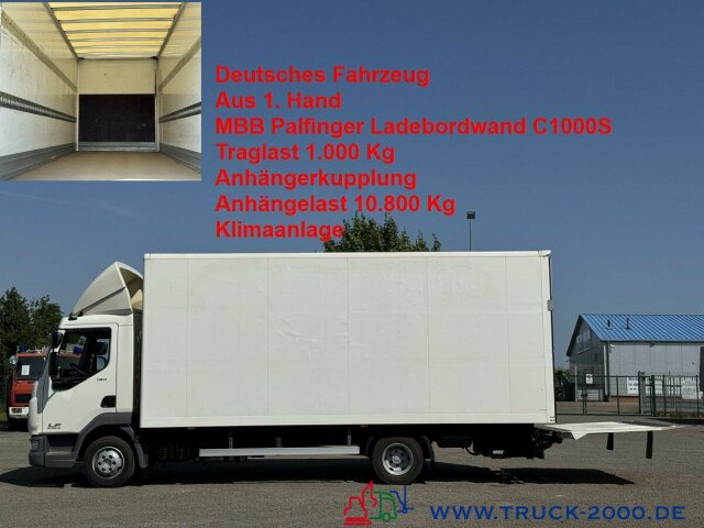 DAF LF 180 MBB Palfinger LBW 1.000 Kg + AHK + Klima - כלי רכב מסחרי עם תיבה: תמונה 1 DAF LF 180 MBB Palfinger LBW 1.000 Kg + AHK + Klima - כלי רכב מסחרי עם תיבה: תמונה 1