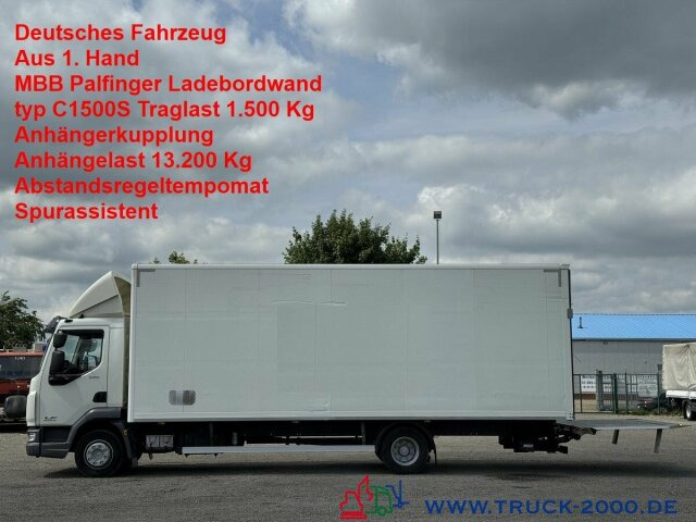 DAF LF 250 MBB Palfinger LBW 1.500 Kg AHK Tempomat - משאית תיבה: תמונה 1 DAF LF 250 MBB Palfinger LBW 1.500 Kg AHK Tempomat - משאית תיבה: תמונה 1