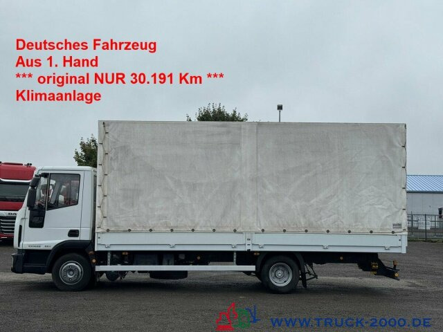Iveco 100E22 Plane Spriegel Klima original 30.191 KM - משאית וילונות צד: תמונה 1 Iveco 100E22 Plane Spriegel Klima original 30.191 KM - משאית וילונות צד: תמונה 1
