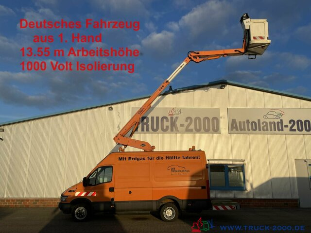 Iveco 50C11 Iveco Daily Versalift 14m Erdgasantrieb - פלטפורמה אווירית מותקנת על משאית: תמונה 1 Iveco 50C11 Iveco Daily Versalift 14m Erdgasantrieb - פלטפורמה אווירית מותקנת על משאית: תמונה 1