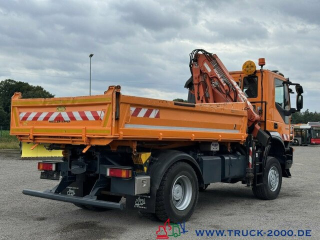 מזהיר, משאית מנוף Iveco Stralis AD190T33 4x4 Winterdienst Atlas Kran: תמונה 13