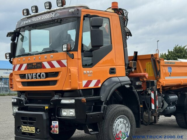 מזהיר, משאית מנוף Iveco Stralis AD190T33 4x4 Winterdienst Atlas Kran: תמונה 9