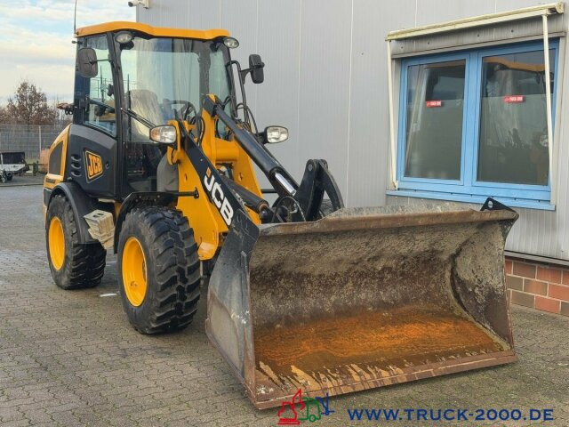 מעמיס גלגלים JCB 407 T4 4x4 Radlader Schutzkabine Schaufel +Gabel: תמונה 13