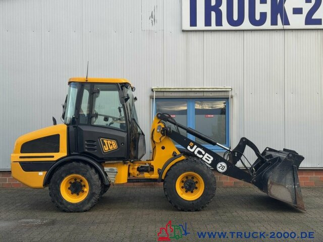 מעמיס גלגלים JCB 407 T4 4x4 Radlader Schutzkabine Schaufel +Gabel: תמונה 10