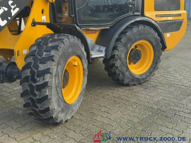 מעמיס גלגלים JCB 407 T4 4x4 Radlader Schutzkabine Schaufel +Gabel: תמונה 11