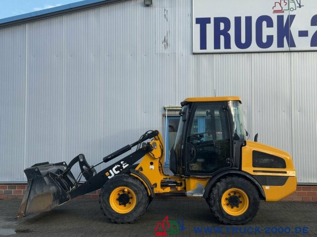 מעמיס גלגלים JCB 407 T4 4x4 Radlader Schutzkabine Schaufel +Gabel: תמונה 15