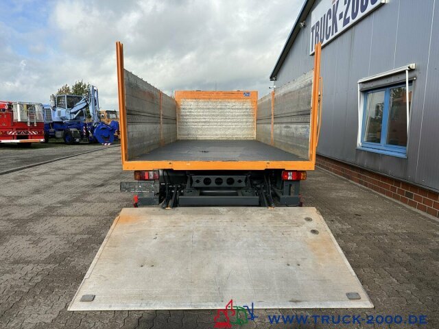 משאית צד נופל/ שטוחה MAN LE10.180 Origi. 177246Km Bordwände 1.20m + LBW2t: תמונה 14