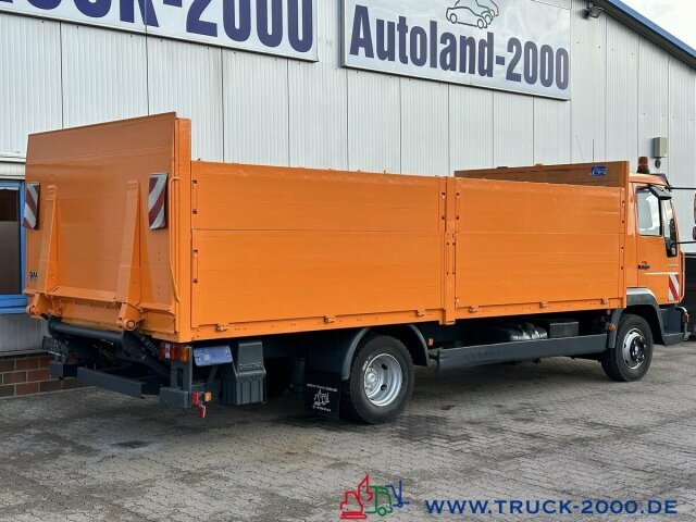 משאית צד נופל/ שטוחה MAN LE10.180 Origi. 177246Km Bordwände 1.20m + LBW2t: תמונה 11