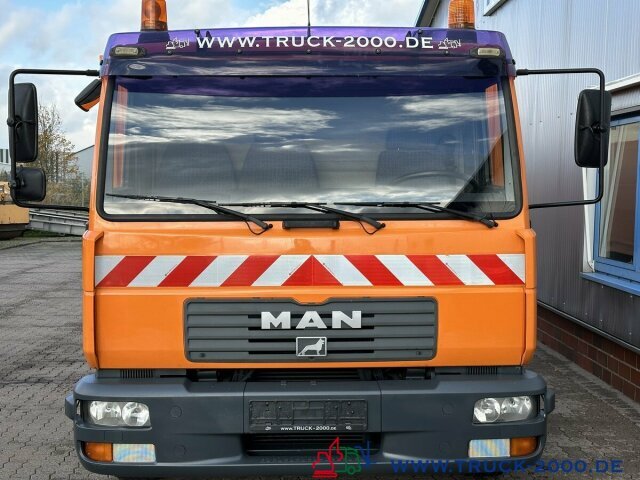 משאית צד נופל/ שטוחה MAN LE10.180 Origi. 177246Km Bordwände 1.20m + LBW2t: תמונה 12