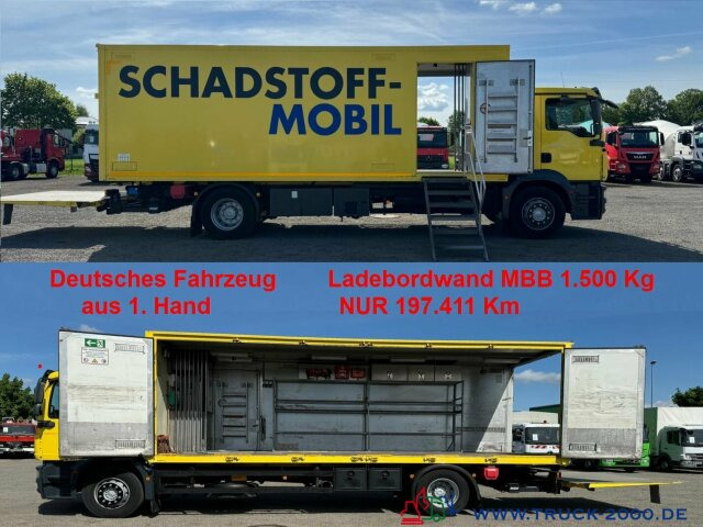 MAN TGM 15.250 Dünnschede Schadstoffmobil LBW 197TKM - משאית תיבה: תמונה 1 MAN TGM 15.250 Dünnschede Schadstoffmobil LBW 197TKM - משאית תיבה: תמונה 1
