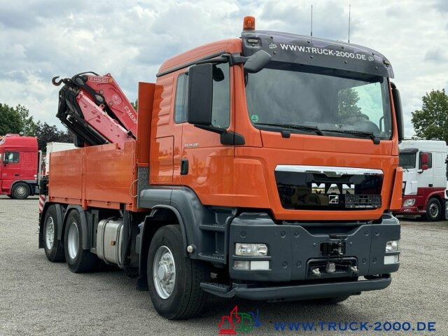 MAN TGS 28.480 6x4H FASSI F365 8m4t AHK41t Lenkachse - משאית צד נופל/ שטוחה, משאית מנוף: תמונה 3 MAN TGS 28.480 6x4H FASSI F365 8m4t AHK41t Lenkachse - משאית צד נופל/ שטוחה, משאית מנוף: תמונה 3