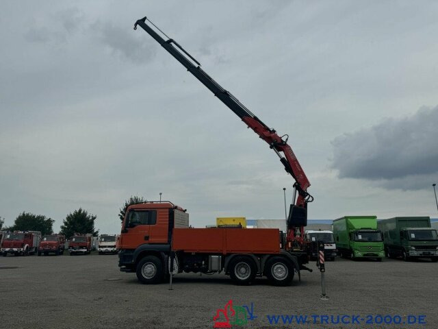 MAN TGS 28.480 6x4H FASSI F365 8m4t AHK41t Lenkachse - משאית צד נופל/ שטוחה, משאית מנוף: תמונה 1 MAN TGS 28.480 6x4H FASSI F365 8m4t AHK41t Lenkachse - משאית צד נופל/ שטוחה, משאית מנוף: תמונה 1