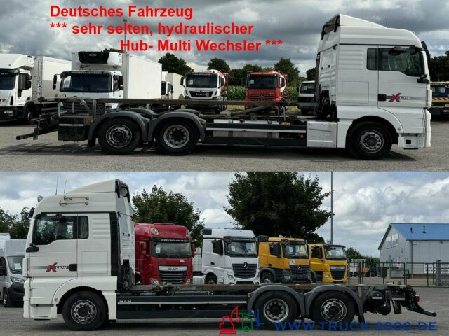MAN TGX 26.480 XLX Haus Bett hydr Hub Multi Wechsler - מוביל מכולות/ משאית החלפת גוף: תמונה 1 MAN TGX 26.480 XLX Haus Bett hydr Hub Multi Wechsler - מוביל מכולות/ משאית החלפת גוף: תמונה 1