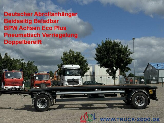 Meiller Meiller BTA/MG 18ZB Abrollanhänger BPW Achsen - קרון נגרר מתגלגל/ מדלג: תמונה 1 Meiller Meiller BTA/MG 18ZB Abrollanhänger BPW Achsen - קרון נגרר מתגלגל/ מדלג: תמונה 1