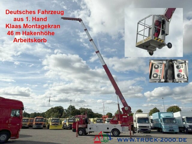Mercedes-Benz 1529 Klaas Dachdecker Montagekran Hakenhöhe 46 M - עגורן לכל שטח: תמונה 1 Mercedes-Benz 1529 Klaas Dachdecker Montagekran Hakenhöhe 46 M - עגורן לכל שטח: תמונה 1