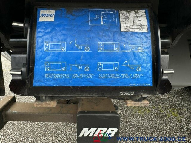 Mercedes-Benz 816 Atego Koffer Ladebordwand MBB 1.000Kg 3Sitze - כלי רכב מסחרי עם תיבה: תמונה 3 Mercedes-Benz 816 Atego Koffer Ladebordwand MBB 1.000Kg 3Sitze - כלי רכב מסחרי עם תיבה: תמונה 3