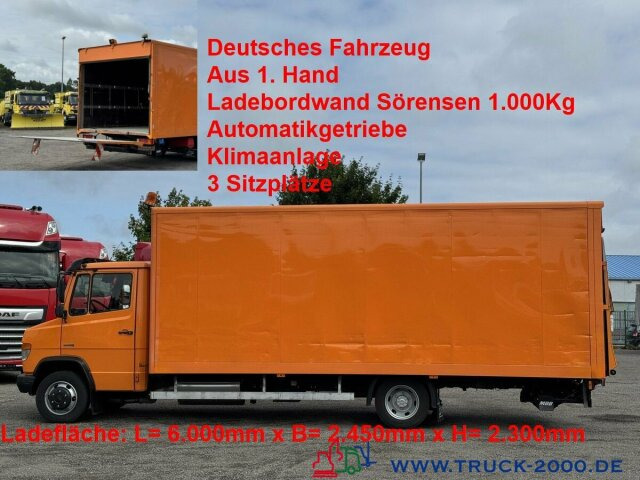 Mercedes-Benz 816 Vario Automatikgetriebe LBW 1.000Kg 3Sitze - כלי רכב מסחרי עם תיבה: תמונה 1 Mercedes-Benz 816 Vario Automatikgetriebe LBW 1.000Kg 3Sitze - כלי רכב מסחרי עם תיבה: תמונה 1