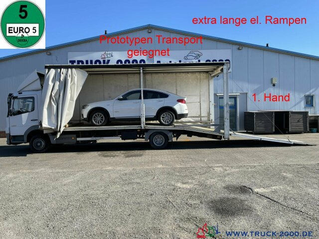 Mercedes-Benz 822 Atego Geschlossener Transport + el. Rampen - משאית הובלה אוטומטית: תמונה 1 Mercedes-Benz 822 Atego Geschlossener Transport + el. Rampen - משאית הובלה אוטומטית: תמונה 1