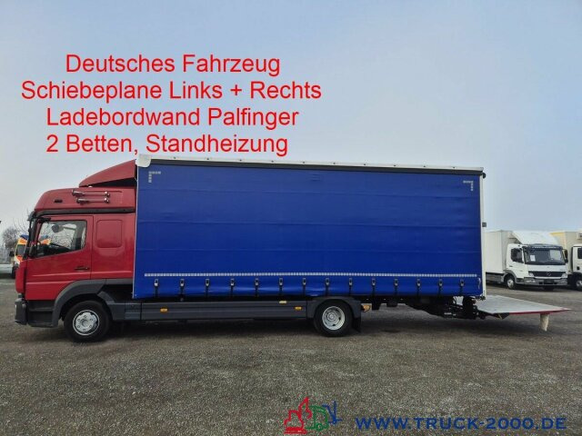 Mercedes-Benz 823 Schiebeplane L+R LBW nur 164TKM Gr.Haus 1.Hd - כלי רכב מסחרי עם וילונות צד: תמונה 1 Mercedes-Benz 823 Schiebeplane L+R LBW nur 164TKM Gr.Haus 1.Hd - כלי רכב מסחרי עם וילונות צד: תמונה 1