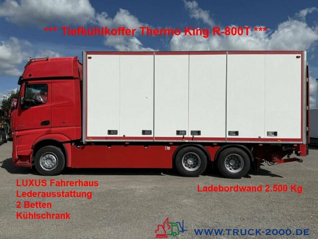 Mercedes-Benz Actros 2663 Tiefkühler Thermo King T-800R + LBW - משאית קירור: תמונה 1 Mercedes-Benz Actros 2663 Tiefkühler Thermo King T-800R + LBW - משאית קירור: תמונה 1