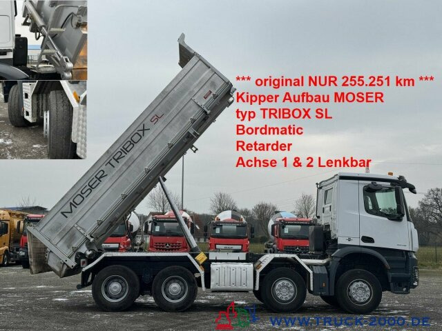 Mercedes-Benz Arocs 3248 8x4/4 Moser 3 Seiten Kipper Retarder - מזהיר: תמונה 1 Mercedes-Benz Arocs 3248 8x4/4 Moser 3 Seiten Kipper Retarder - מזהיר: תמונה 1