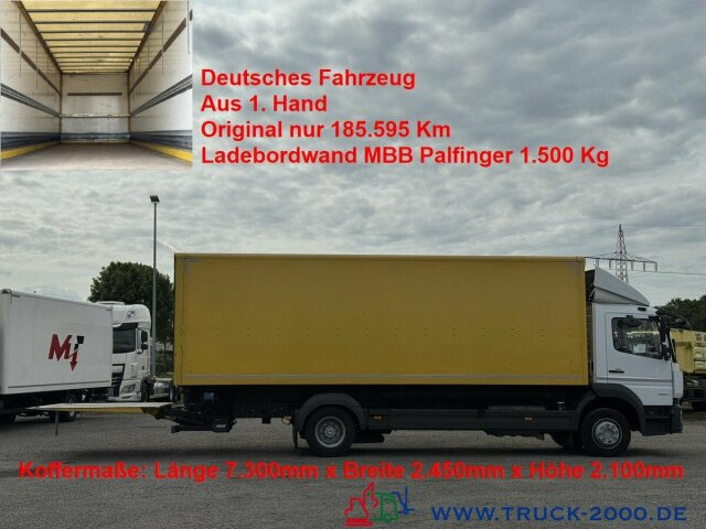 Mercedes-Benz Atego 1224 Koffer MBB Palfinger LBW 1.500KG AHK - משאית תיבה: תמונה 1 Mercedes-Benz Atego 1224 Koffer MBB Palfinger LBW 1.500KG AHK - משאית תיבה: תמונה 1