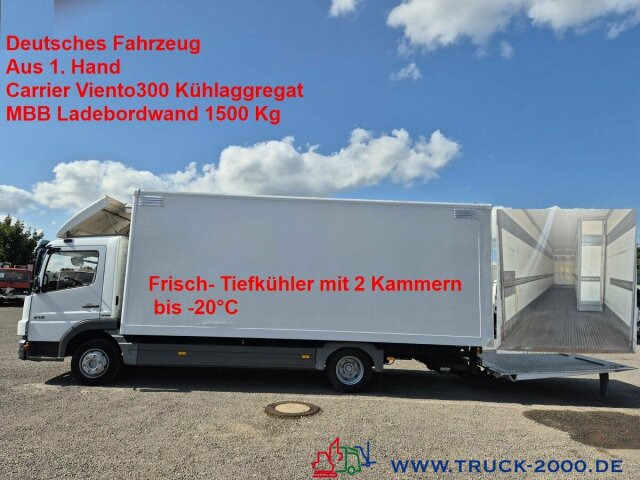 Mercedes-Benz Atego 818 Kühlkoffer Carrier-20° 2Kammern LBW - כלי רכב מסחרי לקירור: תמונה 1 Mercedes-Benz Atego 818 Kühlkoffer Carrier-20° 2Kammern LBW - כלי רכב מסחרי לקירור: תמונה 1
