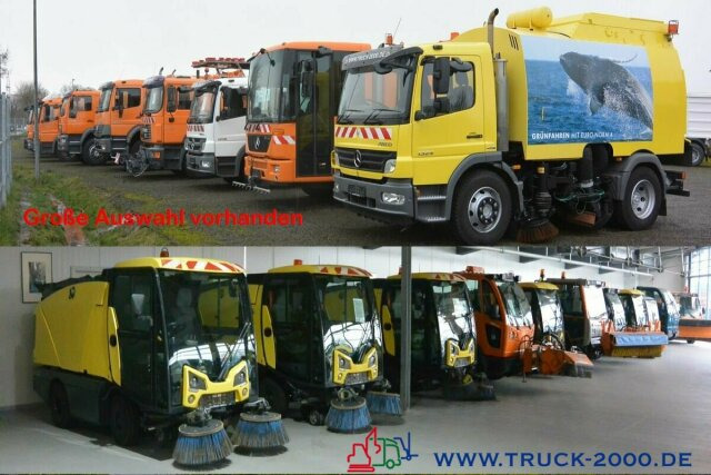 מטאטא כבישים Schmidt Johnston Bucher Sweeper CX 201 Kehren + Sprühen Klima: תמונה 8