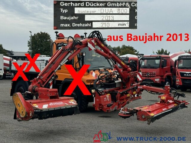 Unimog Dücker Mähkombi RSM Mäher Ausleger DUA800 - משאית: תמונה 1 Unimog Dücker Mähkombi RSM Mäher Ausleger DUA800 - משאית: תמונה 1