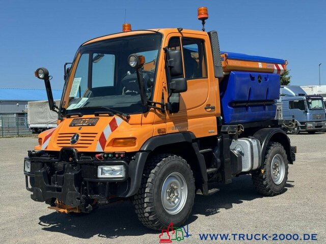 Unimog U300 4x4 Winterdienst Salzstreuer Zapfwelle - משאית: תמונה 4 Unimog U300 4x4 Winterdienst Salzstreuer Zapfwelle - משאית: תמונה 4