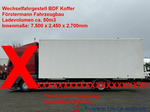 Wechselbrücke BDF Koffer Förstermann ca. 50 m3 - גוף החלפה - תיבה: תמונה 1 Wechselbrücke BDF Koffer Förstermann ca. 50 m3 - גוף החלפה - תיבה: תמונה 1