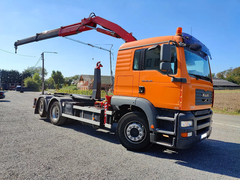 MAN TGA 28.310 Container / Fassi F130 - משאית הרמת וו, משאית מנוף: תמונה 1 MAN TGA 28.310 Container / Fassi F130 - משאית הרמת וו, משאית מנוף: תמונה 1