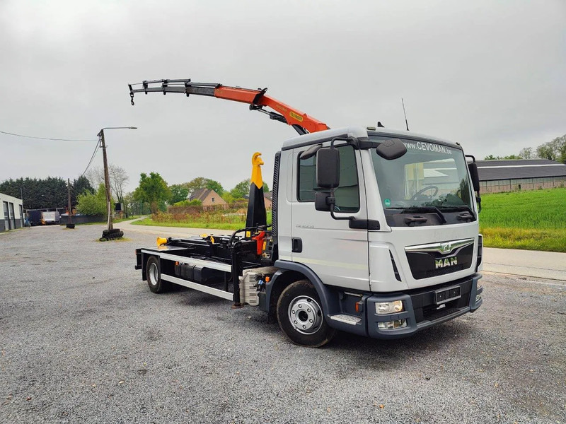 MAN TGL 12.250 City-Abroller Container + Palfinger PK5001 Remote - משאית הרמת וו, משאית מנוף: תמונה 2 MAN TGL 12.250 City-Abroller Container + Palfinger PK5001 Remote - משאית הרמת וו, משאית מנוף: תמונה 2
