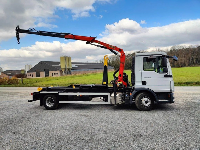 MAN TGL 12.250 Containersysteem Jimeca met kraan Palfinger PK4501 - משאית הרמת וו, משאית מנוף: תמונה 4 MAN TGL 12.250 Containersysteem Jimeca met kraan Palfinger PK4501 - משאית הרמת וו, משאית מנוף: תמונה 4