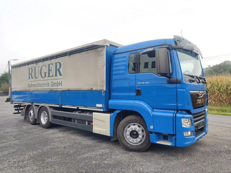 MAN TGS 26.360 Schuifzeil Euro6 - משאית וילונות צד: תמונה 2 MAN TGS 26.360 Schuifzeil Euro6 - משאית וילונות צד: תמונה 2