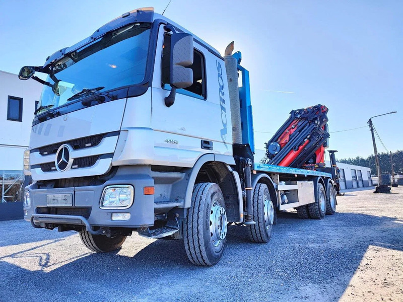 Mercedes-Benz Actros 4151 V8 8x4 Palfinger PK78002 - משאית מנוף: תמונה 1 Mercedes-Benz Actros 4151 V8 8x4 Palfinger PK78002 - משאית מנוף: תמונה 1