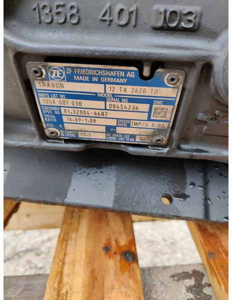ZF Traxon 12TX2620TD - תיבת הילוכים: תמונה 3 ZF Traxon 12TX2620TD - תיבת הילוכים: תמונה 3
