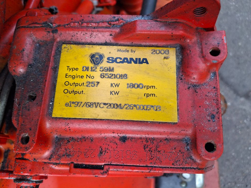 Scania DI12 59M - מנוע: תמונה 5 Scania DI12 59M - מנוע: תמונה 5