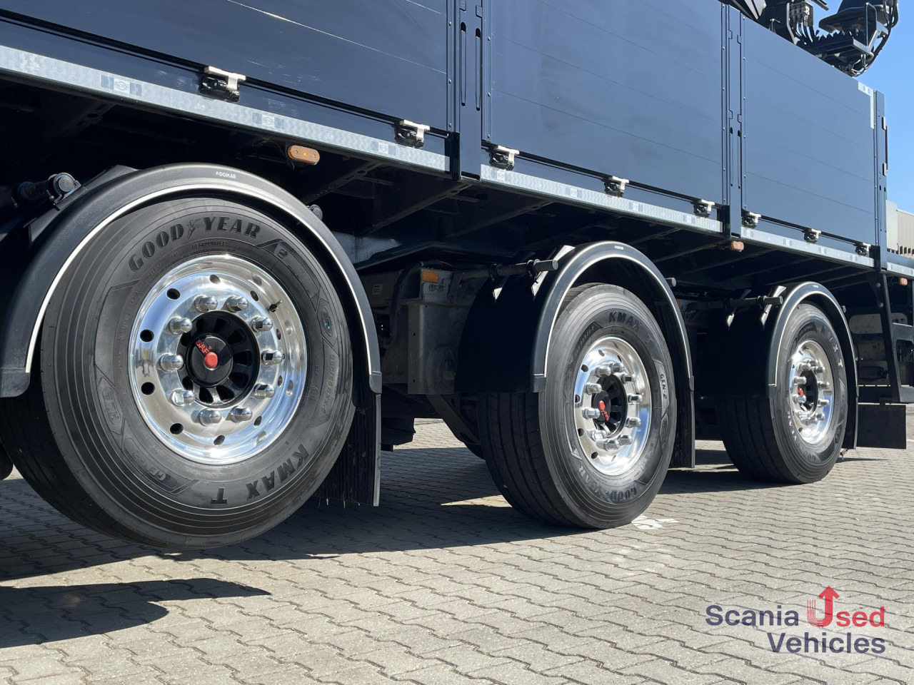 קרון נגרר צד נופל/ שטוח PACTON PACTON TPL.342 CB LIFT AXLE KINETIC 13R-3X CRANE: תמונה 12