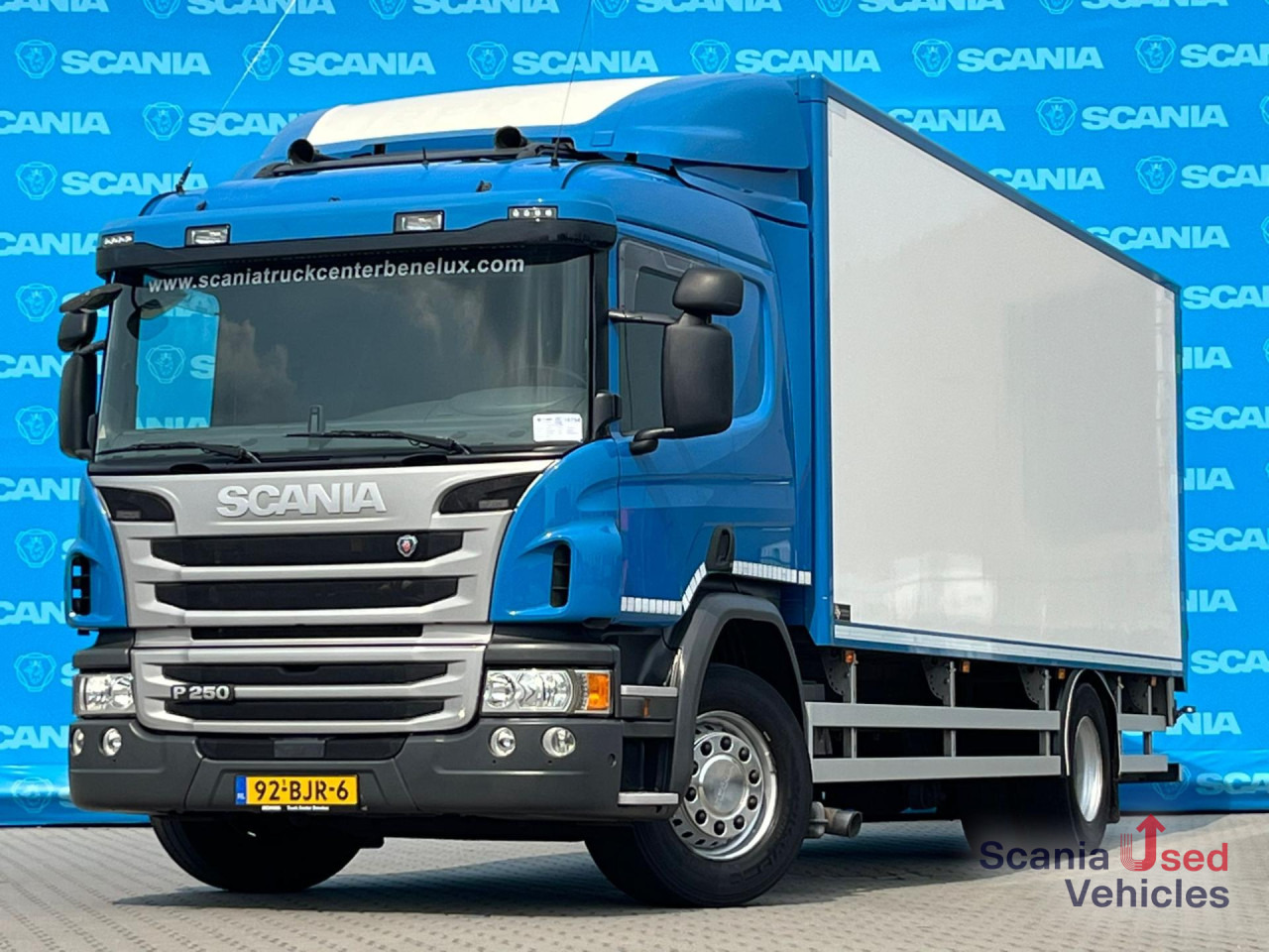 SCANIA P 250 DB4x2MNA AIRCO TAILLIFT 1.5T BOX 675X250X235 - משאית תיבה: תמונה 1 SCANIA P 250 DB4x2MNA AIRCO TAILLIFT 1.5T BOX 675X250X235 - משאית תיבה: תמונה 1