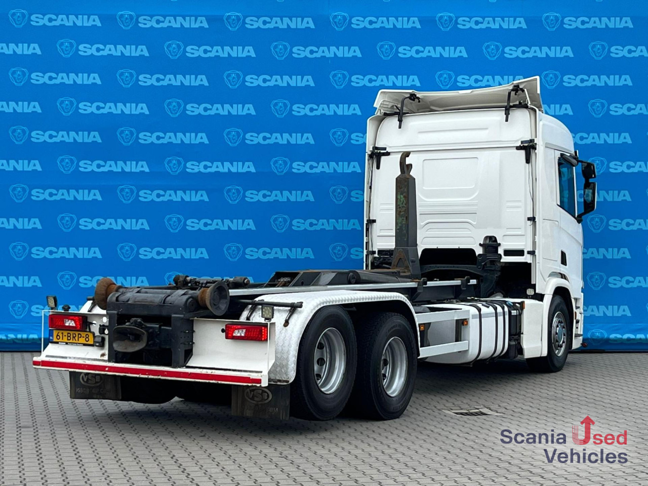 משאית עם שלדת תא SCANIA R 500 B6x2NB HOOKLIFT 20T RETARDER FULL-AIR 9T: תמונה 9
