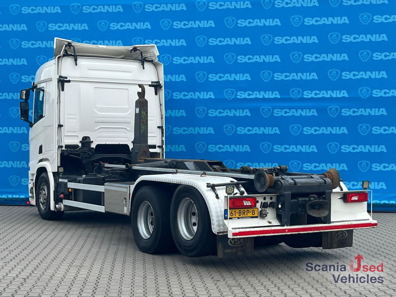משאית עם שלדת תא SCANIA R 500 B6x2NB HOOKLIFT 20T RETARDER FULL-AIR 9T: תמונה 10