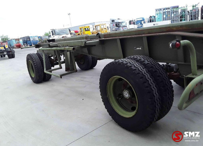 קרון נגרר מוביל מכולות/ החלפת גוף Lohr RM19-PLM lames steel 10x: תמונה 8