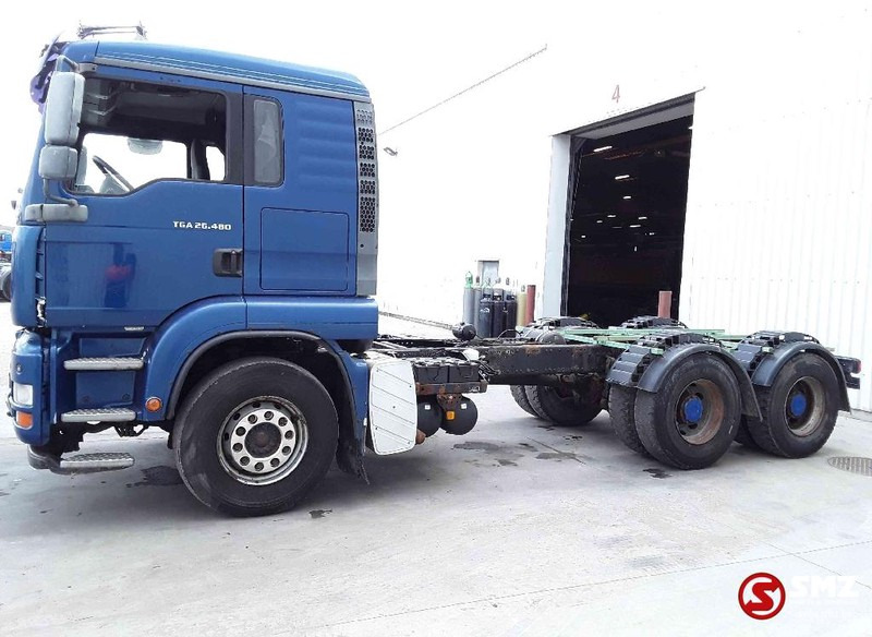 MAN TGA 26.480 6x4 manual - משאית עם שלדת תא: תמונה 5 MAN TGA 26.480 6x4 manual - משאית עם שלדת תא: תמונה 5