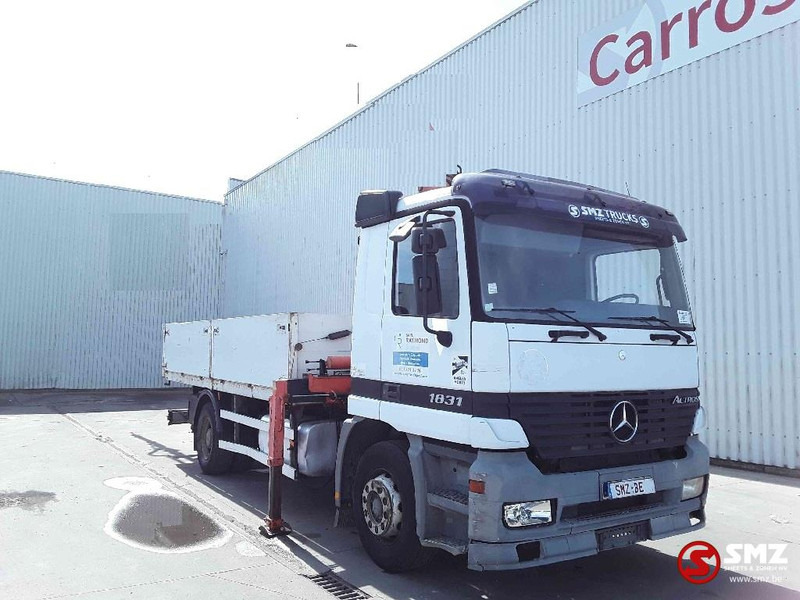 Mercedes-Benz Actros 1831 165000km lames - משאית צד נופל/ שטוחה: תמונה 1 Mercedes-Benz Actros 1831 165000km lames - משאית צד נופל/ שטוחה: תמונה 1